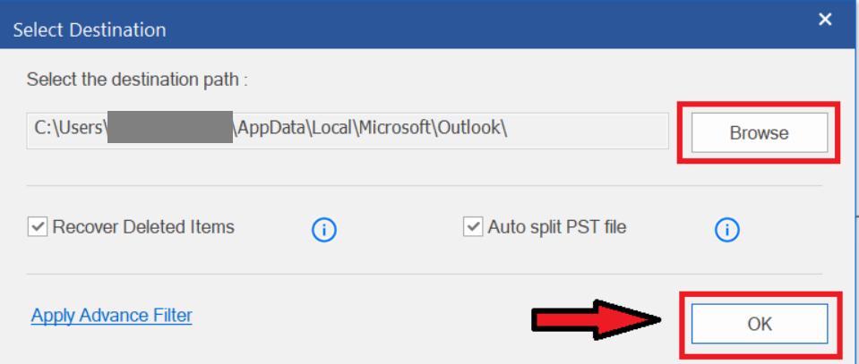 ost to pst method 3 step 6