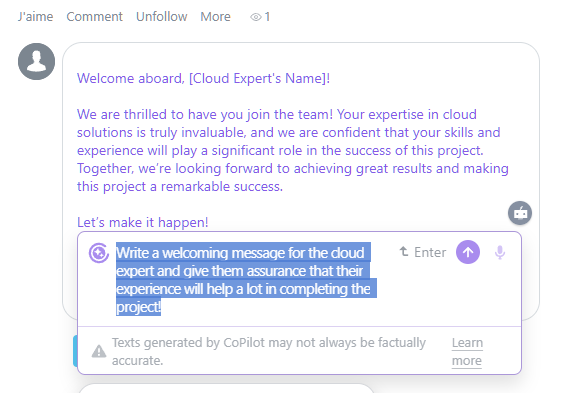 Bitrix24 output copilot