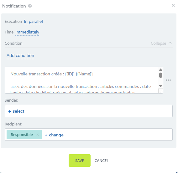 notoficaiton automation rules
