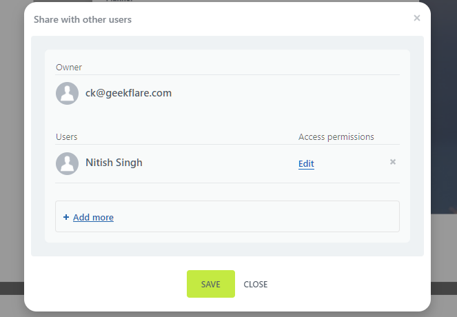 britix24 access share collaboraiton 10